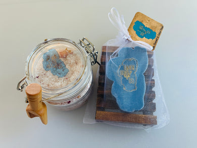 Bath Salt Tahoe Soap Basket