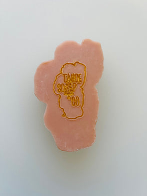 Tahoe Pink Grapefruit Soap w/ Stamp
