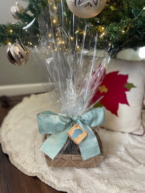Christmas Tahoe Soap Basket