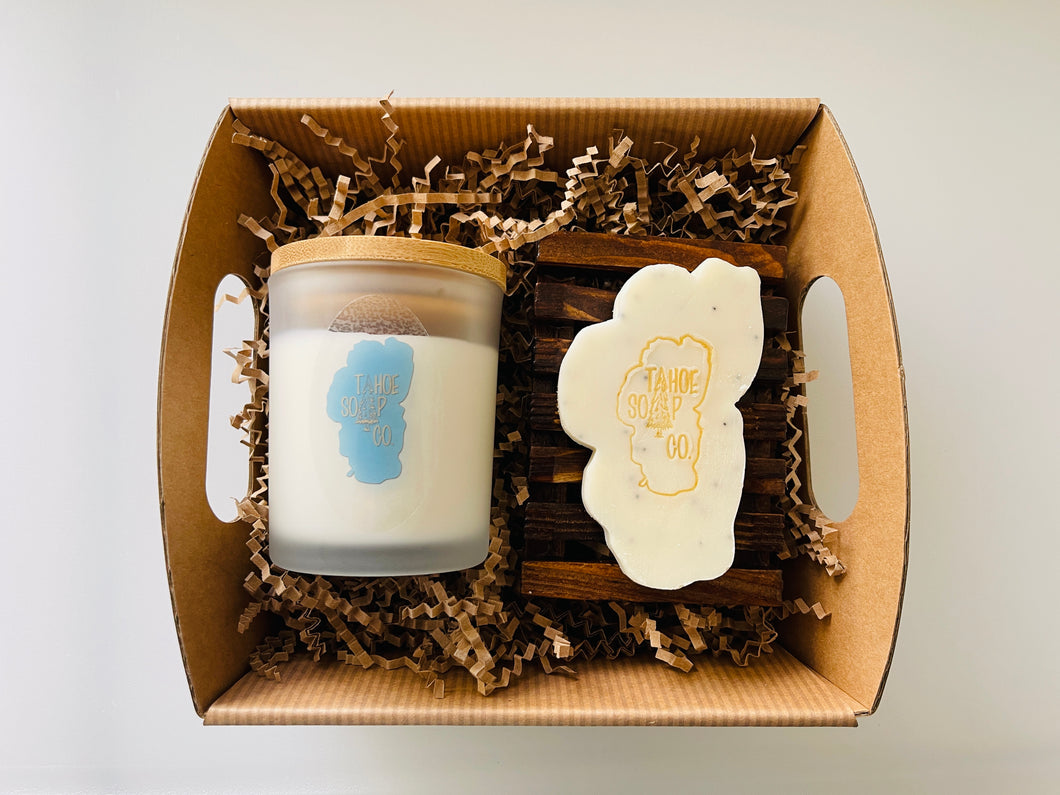 Candle + Soap Basket