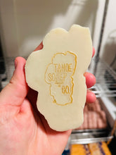 Load image into Gallery viewer, Tahoe Patchouli Forest Soap w/ Stamp (100% Natural)